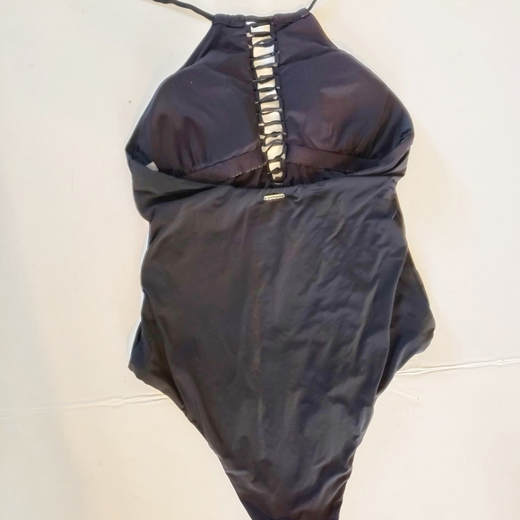 Raisins black crisscross front swimsuit top - Picture 3 of 4